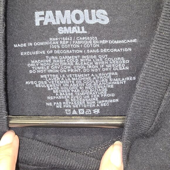 Famous Stars and Straps White signature F Size Small (C38) - Picture 3 of 3